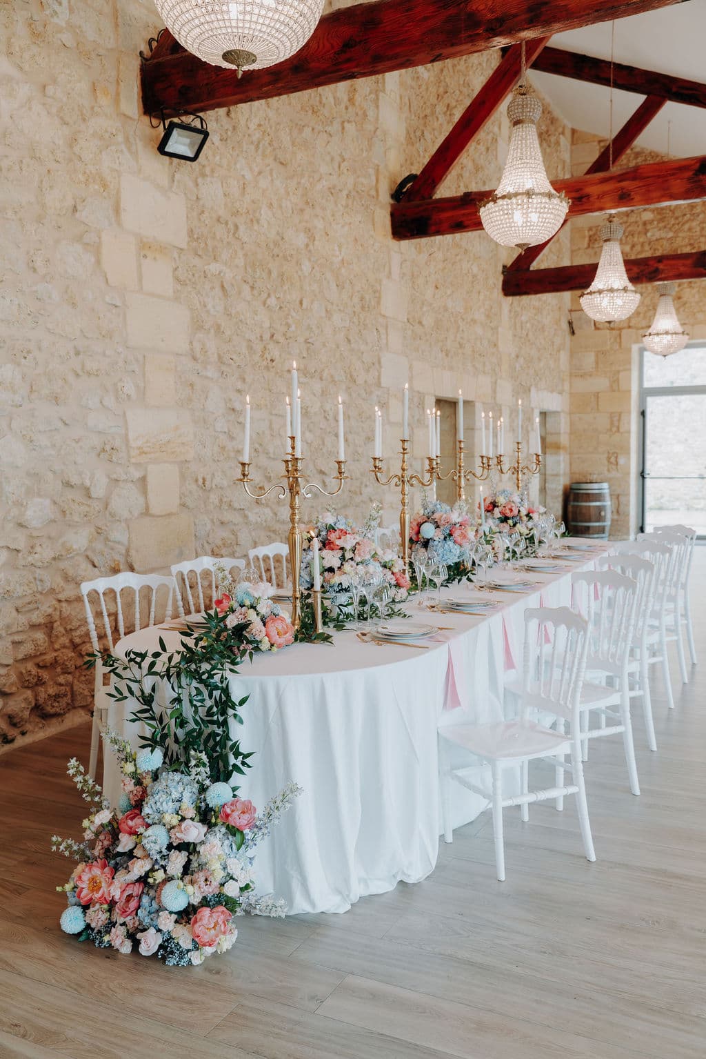Table mariage Bridgerton