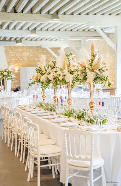Centres de table mariage