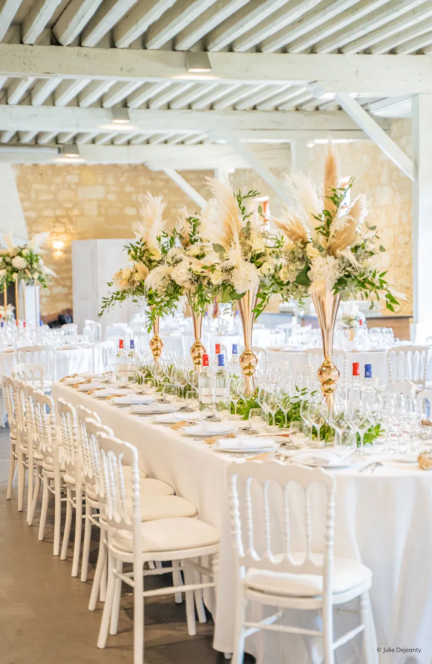 Centres de table mariage