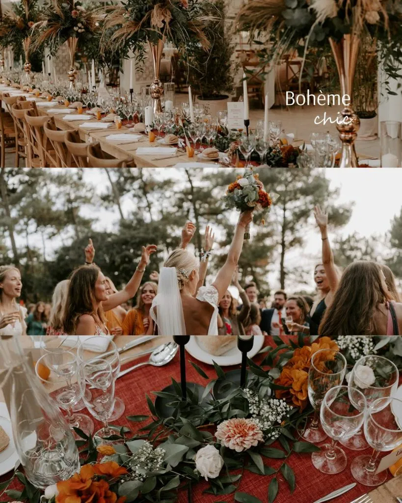 Thème mariage élégant Serre Sauvage Bordeaux