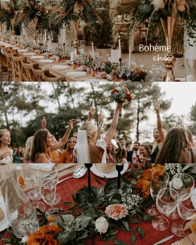 Thème mariage élégant Serre Sauvage Bordeaux